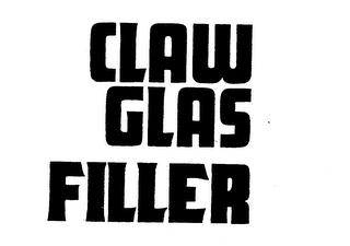 CLAW GLAS FILLER logo