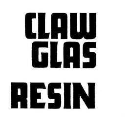 CLAW GLAS RESIN logo