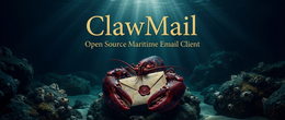 CLAWMAIL OPEN SOURCE MARITIME EMAIL CLIENT logo
