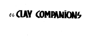 CLAY COMPANIONS logo