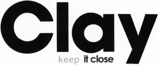 CLAY KEEP IT CLOSE logo