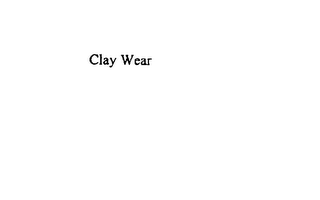 CLAY WEAR logo