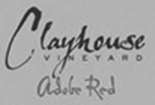 CLAYHOUSE VINEYARD ADOBE RED logo