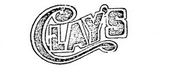 CLAY'S. logo