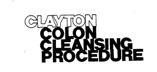CLAYTON COLON CLEANSING PROCEDURE logo