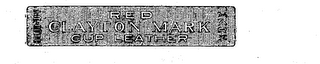CLAYTON MARK RED CUP LEATHER TRADE MARK