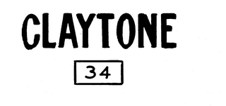 CLAYTONE 34 logo
