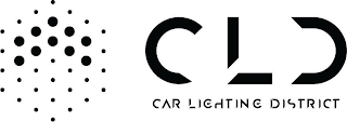 CLD CAR LIGHTING DISTRICT logo