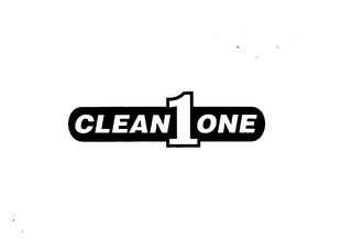CLEAN 1 ONE logo