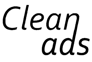CLEAN ADS logo