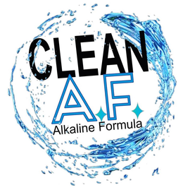 CLEAN A.F. ALKALINE FORMULA logo