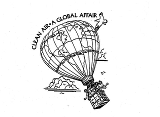 CLEAN AIR-A GLOBAL AFFAIR logo