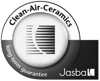 CLEAN-AIR-CERAMICS LONG-TERM GUARANTEE JASBA logo