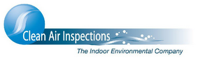 CLEAN AIR INSPECTIONS THE INDOOR ENVIRONMENTAL COMPANY logo