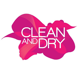 CLEAN AND DRY logo