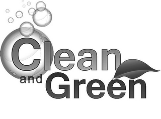 CLEAN AND GREEN logo