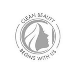 CLEAN BEAUTY BEGINS WITH US logo