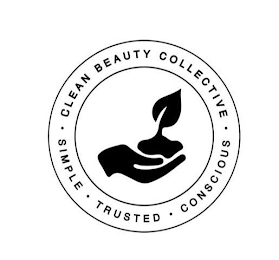 CLEAN BEAUTY COLLECTIVE SIMPLE TRUSTED CONSCIOUS logo