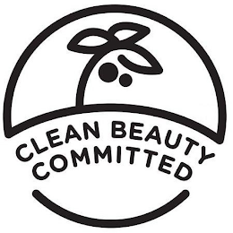 CLEAN BEAUTY COMMITTED logo