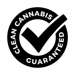 CLEAN CANNABIS GUARANTEED logo