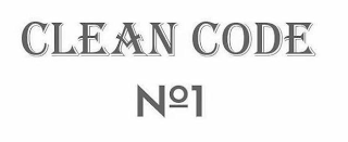 CLEAN CODE NO 1 logo