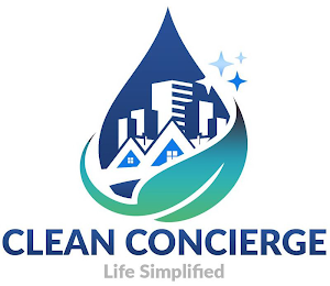 CLEAN CONCIERGE LIFE SIMPLIFIED logo