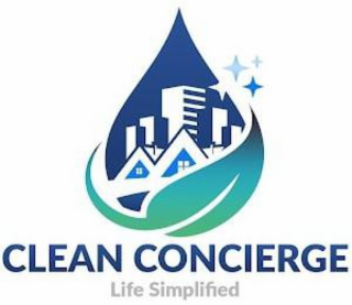 CLEAN CONCIERGE LIFE SIMPLIFIED logo