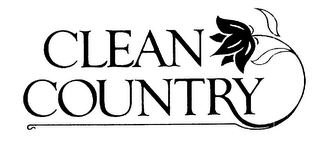 CLEAN COUNTRY logo