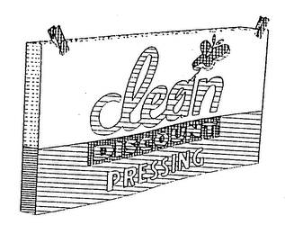 CLEAN DISCOUNT PRESSING logo