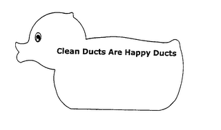 CLEAN DUCTS ARE HAPPY DUCTS logo