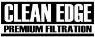 CLEAN EDGE PREMIUM FILTRATION logo