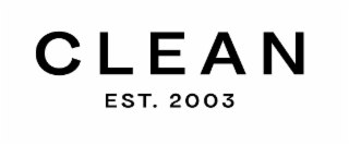CLEAN EST. 2003 logo