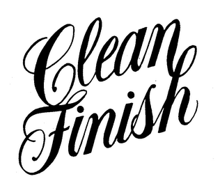 CLEAN FINISH logo