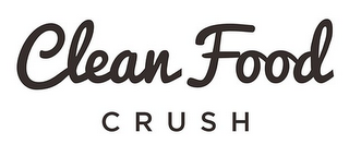 CLEAN FOOD CRUSH logo