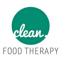 CLEAN. FOOD THERAPY logo