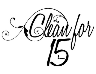 CLEAN FOR 15 logo
