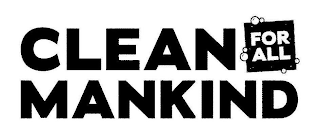 CLEAN FOR ALL MANKIND logo