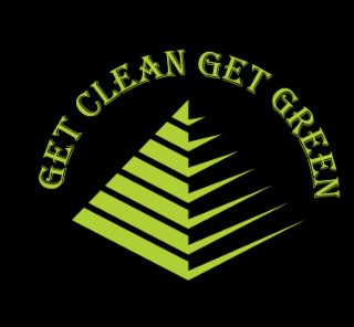 CLEAN GET GET GREEN logo