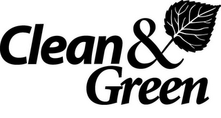 CLEAN & GREEN logo
