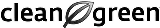 CLEAN GREEN logo