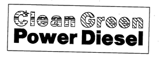 CLEAN GREEN POWER DIESEL logo