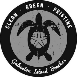 CLEAN · GREEN · PRISTINE GALVESTON ISLAND BEACHES logo