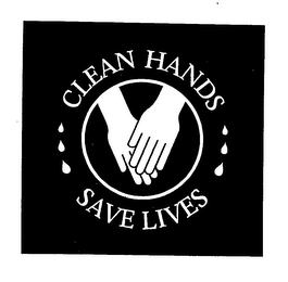 CLEAN HANDS SAVE LIVES logo