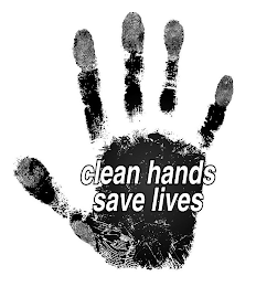 CLEAN HANDS SAVE LIVES logo