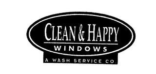 CLEAN & HAPPY WINDOWS A WASH SERVICE CO. logo