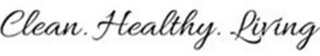CLEAN HEALTHY LIVING logo