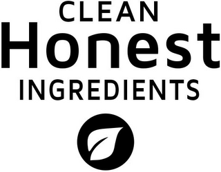 CLEAN HONEST INGREDIENTS logo