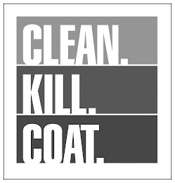 CLEAN. KILL. COAT. logo
