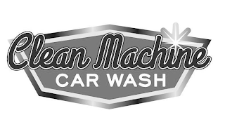 CLEAN MACHINE CAR WASH logo