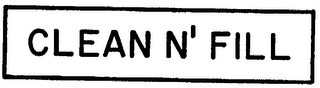 CLEAN N' FILL logo